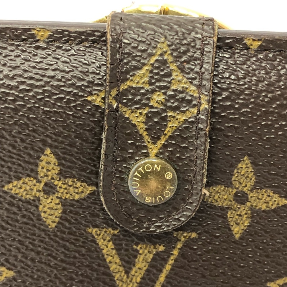 Louis Vuitton Monogram Canvas Small Wallet in Brown and Gold - Picture 2 of 16